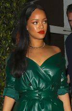 RIHANNA Leaves Giorgio Baldi in Santa Monica 05/08/2016