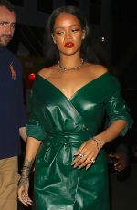 RIHANNA Leaves Giorgio Baldi in Santa Monica 05/08/2016