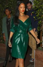 RIHANNA Leaves Giorgio Baldi in Santa Monica 05/08/2016