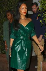 RIHANNA Leaves Giorgio Baldi in Santa Monica 05/08/2016