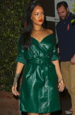 RIHANNA Leaves Giorgio Baldi in Santa Monica 05/08/2016