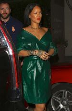 RIHANNA Leaves Giorgio Baldi in Santa Monica 05/08/2016