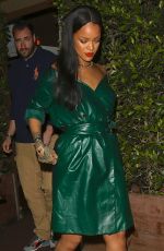 RIHANNA Leaves Giorgio Baldi in Santa Monica 05/08/2016