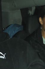 RIHANNA Leaves Her Concert in Los Angeles 05/05/2016