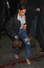 RIHANNA Leaves Her Concert in Los Angeles 05/05/2016