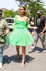 RIHANNA Out and About in New York 05/26/2016