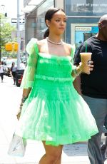 RIHANNA Out and About in New York 05/26/2016