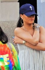 RIHANNA Out in New York 05/27/2016