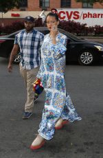 RIHANNA Shopping at MAC in New York 05/29/2016