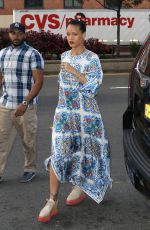 RIHANNA Shopping at MAC in New York 05/29/2016