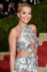 RITA ORA at Costume Institute Gala 2016 in New York 05/02/2016