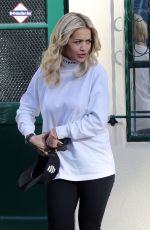 RITA ORA at Drybar in Los Angeles 05/22/2016