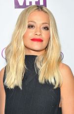 RITA ORA on the Set of 