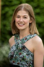ROSAMUND PIKE at Chelsea Flower Show in London 05/23/2016