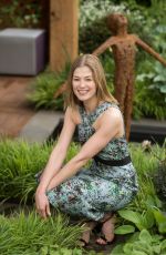 ROSAMUND PIKE at Chelsea Flower Show in London 05/23/2016