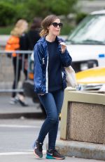 ROSE BYRNE Out and About in New York 05/07/2016