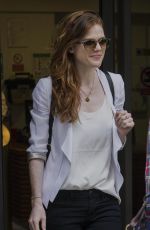 ROSE LESLIE at BBC Radio 2 Studios in London 05/13/2016