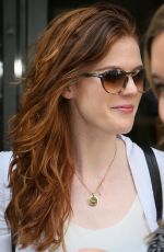 ROSE LESLIE at BBC Radio 2 Studios in London 05/13/2016
