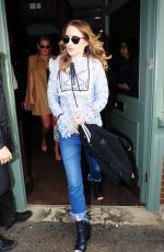 ROSIE FORTESCUE at Ivy Chelsea Gardens in London 05/01/2016