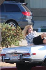 ROSIE HUNTIGNTON-WHITELEY on the Set of a Photoshoot in Los Angeles 05/26/2016