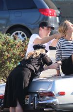 ROSIE HUNTIGNTON-WHITELEY on the Set of a Photoshoot in Los Angeles 05/26/2016
