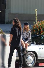 ROSIE HUNTIGNTON-WHITELEY on the Set of a Photoshoot in Los Angeles 05/26/2016