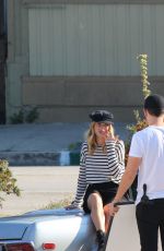 ROSIE HUNTIGNTON-WHITELEY on the Set of a Photoshoot in Los Angeles 05/26/2016