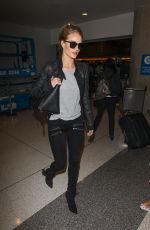 ROSIE HUNTINGTON-WHITELEY Arrives at LAX Airport in Los Angeles 05/08/2016