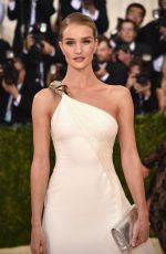 ROSIE HUNTINGTON-WHITELEY at Costume Institute Gala 2016 in New York 05/02/2016