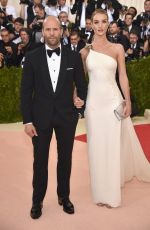 ROSIE HUNTINGTON-WHITELEY at Costume Institute Gala 2016 in New York 05/02/2016