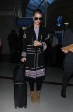 ROSIE HUNTINGTON-WHITELEY at LAX Airport in Los Angeles 05/03/2016