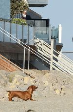 ROSIE HUNTINGTON-WHITELEY on the Beach in Malibu 05/29/2016