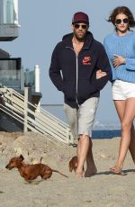 ROSIE HUNTINGTON-WHITELEY on the Beach in Malibu 05/29/2016