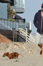 ROSIE HUNTINGTON-WHITELEY on the Beach in Malibu 05/29/2016