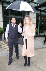 ROSIE HUNTINGTON-WHITELEY Out in New York 05/01/2016