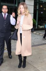 ROSIE HUNTINGTON-WHITELEY Out in New York 05/01/2016