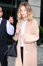 ROSIE HUNTINGTON-WHITELEY Out in New York 05/01/2016