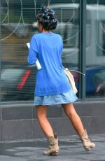 ROXANNE PALLETT on the Set of 