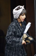 ROXANNE PALLETT on the Set of Her New Movie in Manchester 05/03/2016