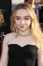 SABRINA CARPENTER at Alice Through the Looking Glass Premiere in Hollywood 05/23/2016