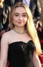 SABRINA CARPENTER at Alice Through the Looking Glass Premiere in Hollywood 05/23/2016