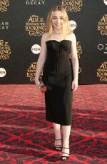 SABRINA CARPENTER at Alice Through the Looking Glass Premiere in Hollywood 05/23/2016