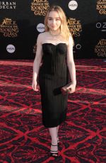 SABRINA CARPENTER at Alice Through the Looking Glass Premiere in Hollywood 05/23/2016