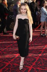 SABRINA CARPENTER at Alice Through the Looking Glass Premiere in Hollywood 05/23/2016