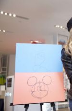 SABRINA CARPENTER at Disney Art Academy Event