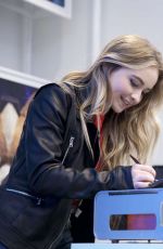 SABRINA CARPENTER at Disney Art Academy Event