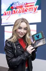 SABRINA CARPENTER at Disney Art Academy Event