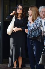 SALMA HAYEK Out and About in Cannes 05/16/2016