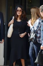 SALMA HAYEK Out and About in Cannes 05/16/2016