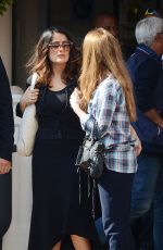 SALMA HAYEK Out and About in Cannes 05/16/2016